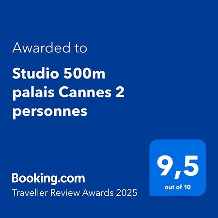 Studio 500M Palais Cannes 2 Personnes Zewnętrze zdjęcie